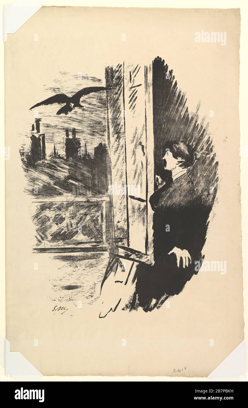 Edgar allan poe gedicht der rabe Fotos und Bildmaterial in hoher Auflösung Alamy