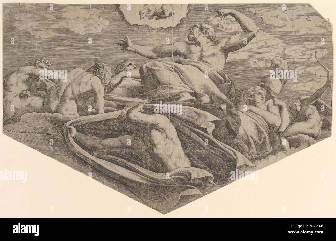 Jupiter und Kallisto, 1540-56. Stockfoto