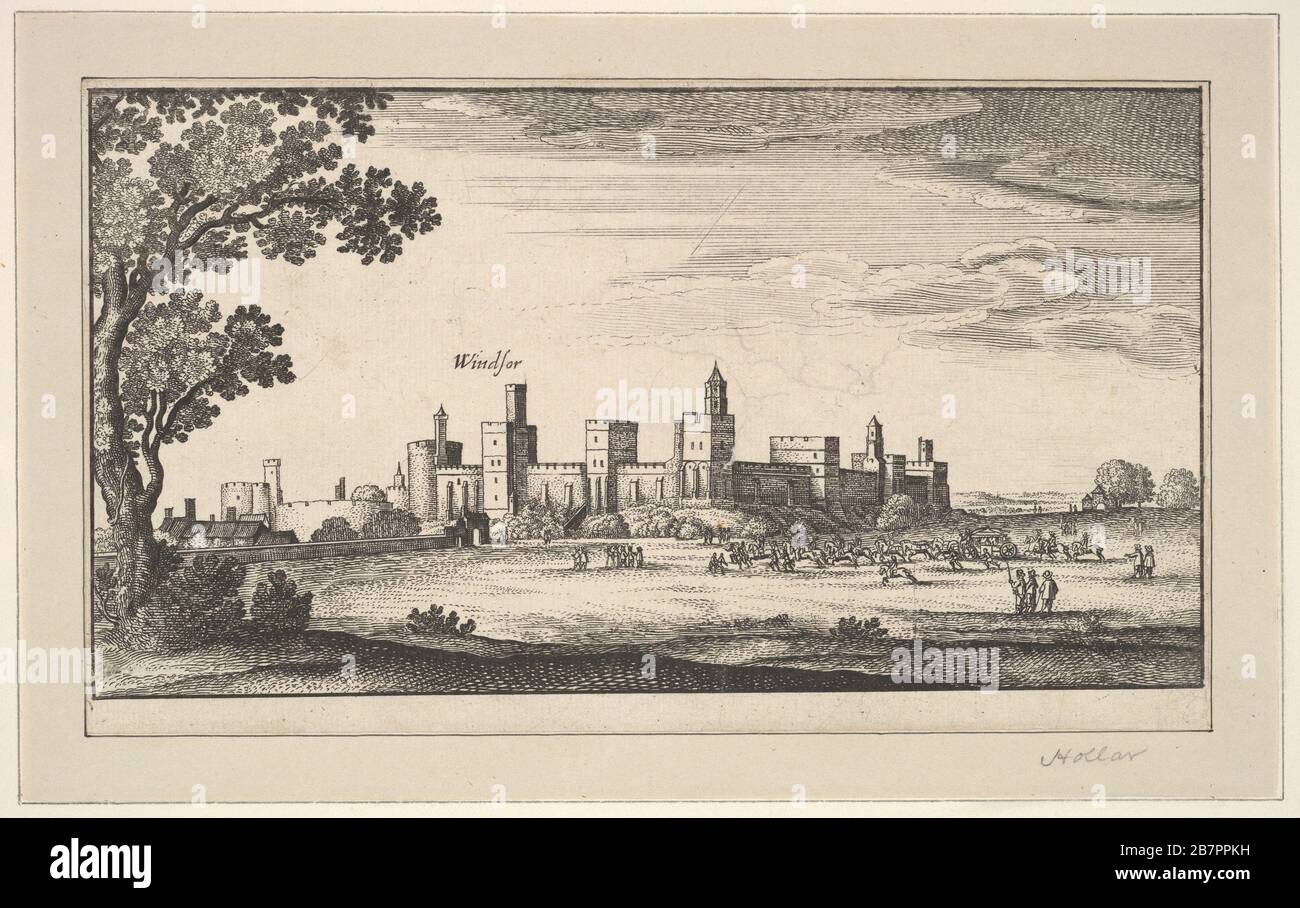 Windsor, nach 1644. Stockfoto