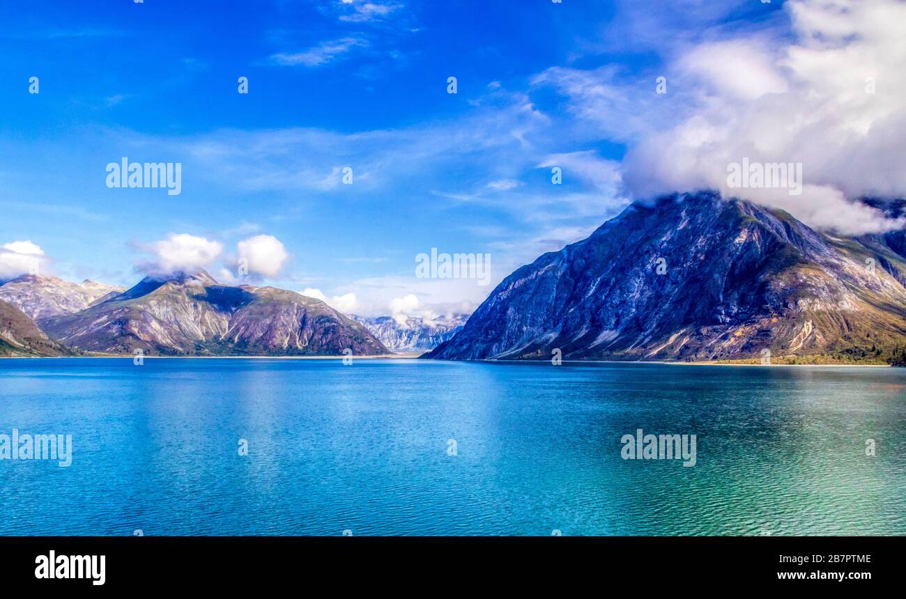 Glacier Bay National Park in Alaska Stockfoto Glacier Bay National Park in Alaska Stockfoto