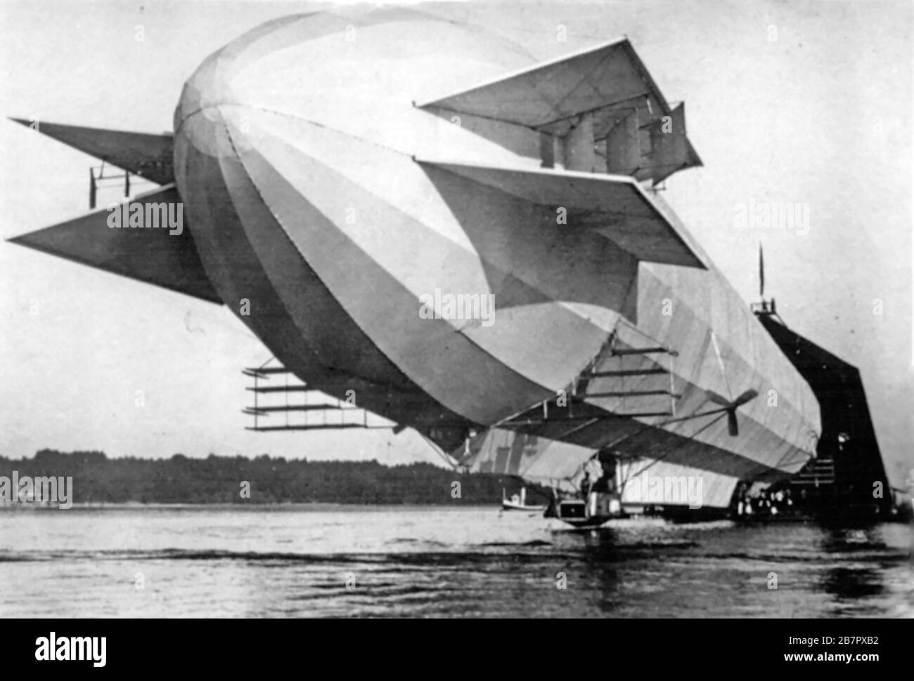 Luftschiff LZ 2-Zepelin im Jahr 1906 Stockfoto