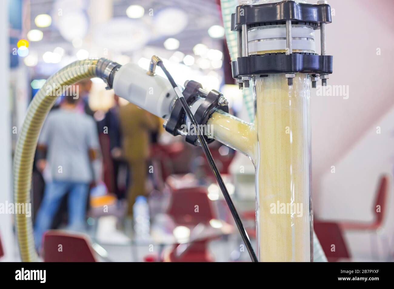 Labor medizinische Geräte für die Verarbeitung von trockenen Stoffe Stockfoto