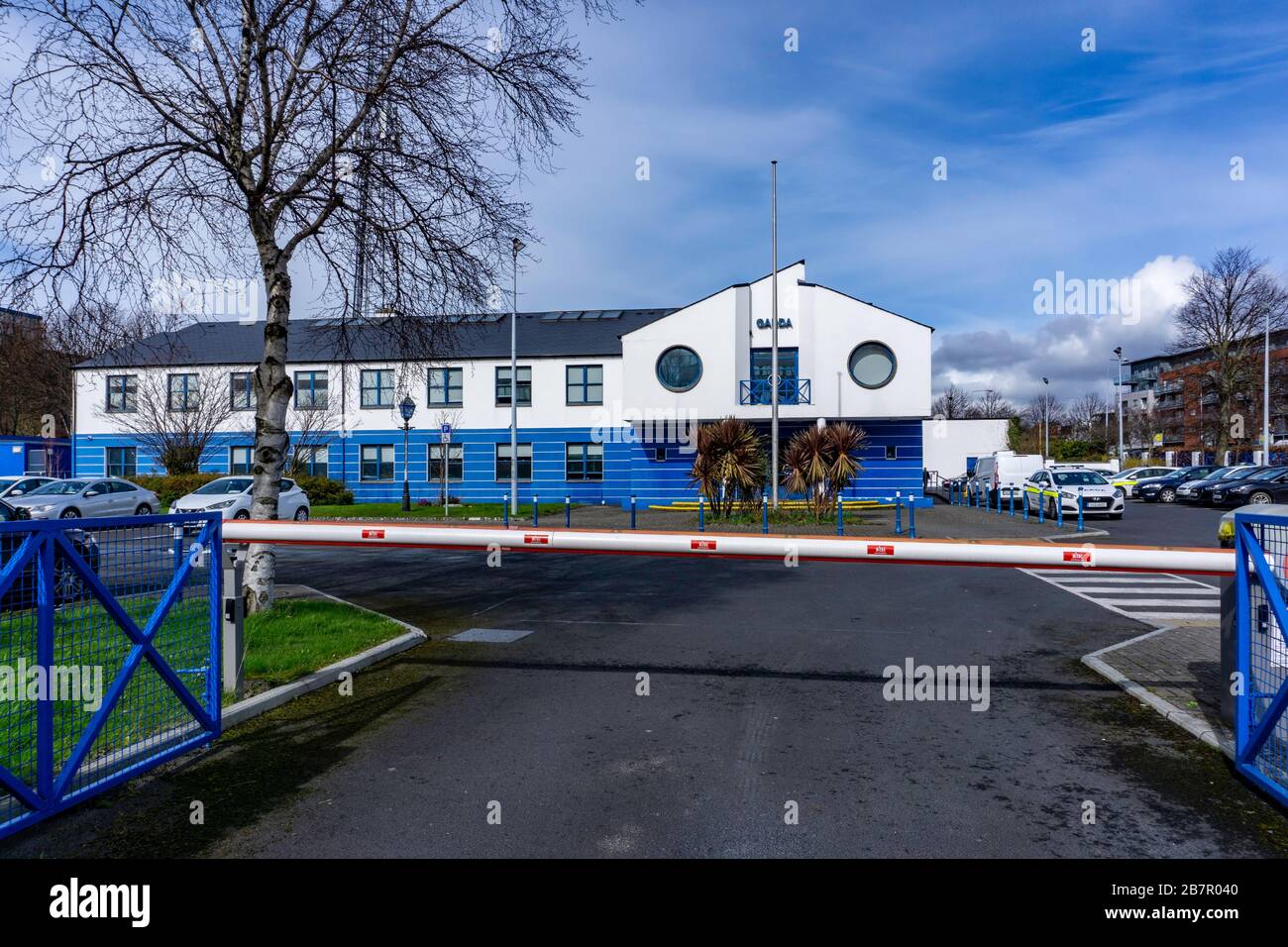 Tallaght Garda (Polizei) Station in West Dublin, Irland. Stockfoto