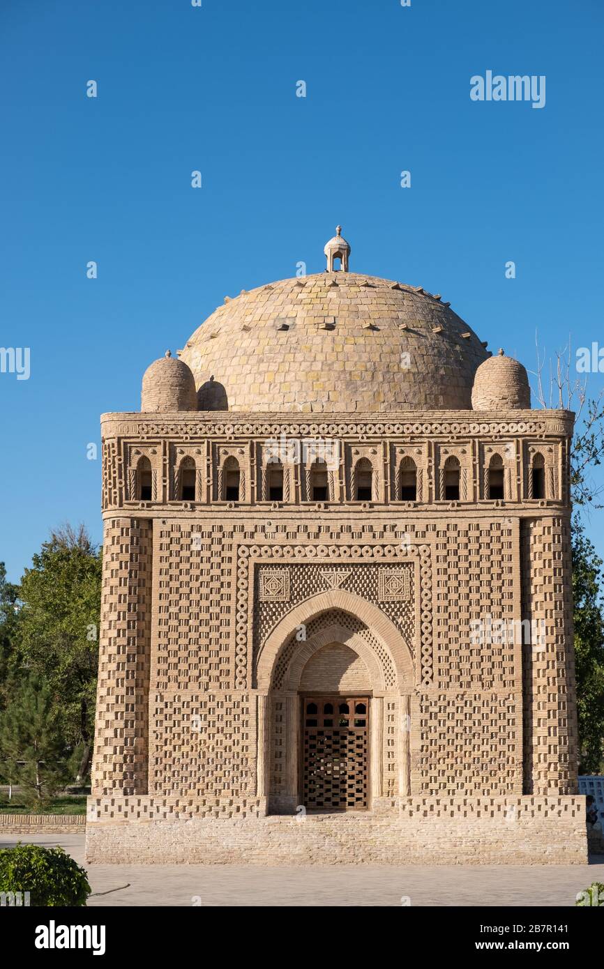 Samanid Mausoleum, Buchara, Usbekistan Stockfoto