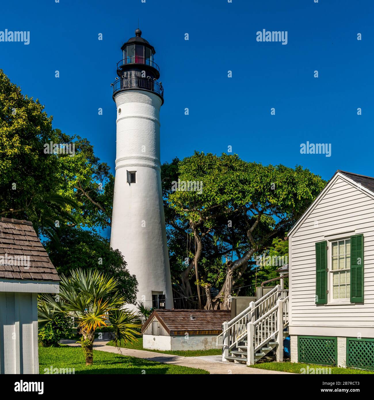 Leuchtturm in Key West, Florida, USA. Stockfoto