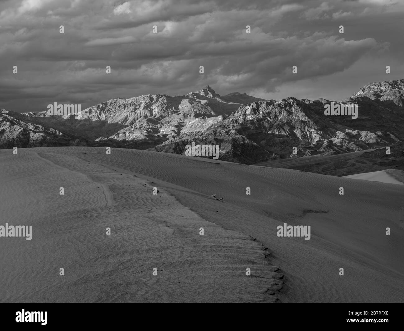Sanddünen im Nationalpark Todestal Stockfoto