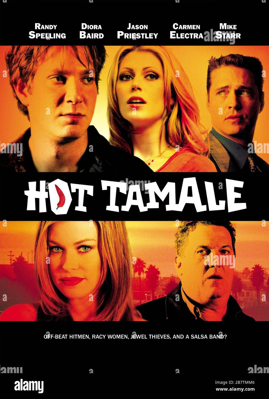 Heißes Tamale Stockfoto