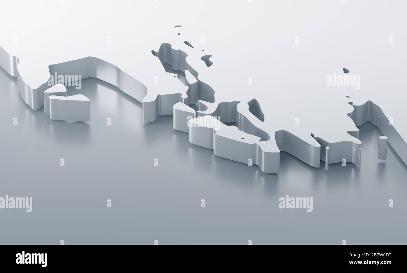 Abstraktes 3D-Rendering, Hintergrunddesign, moderne Illustration Stockfoto