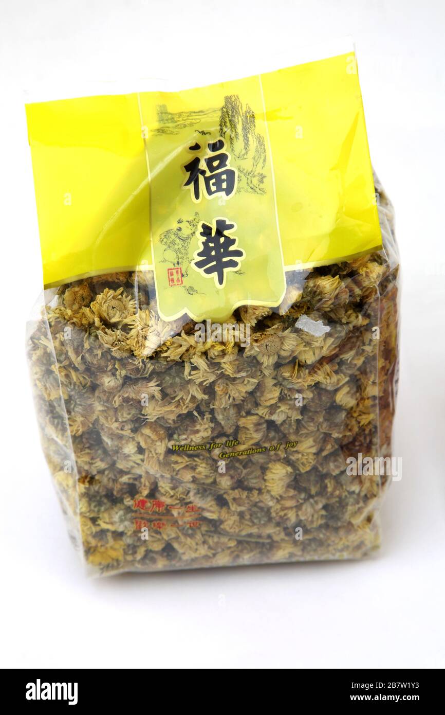 Hockhua Tonic Trocknete Chrysanthemum Tee Stockfoto