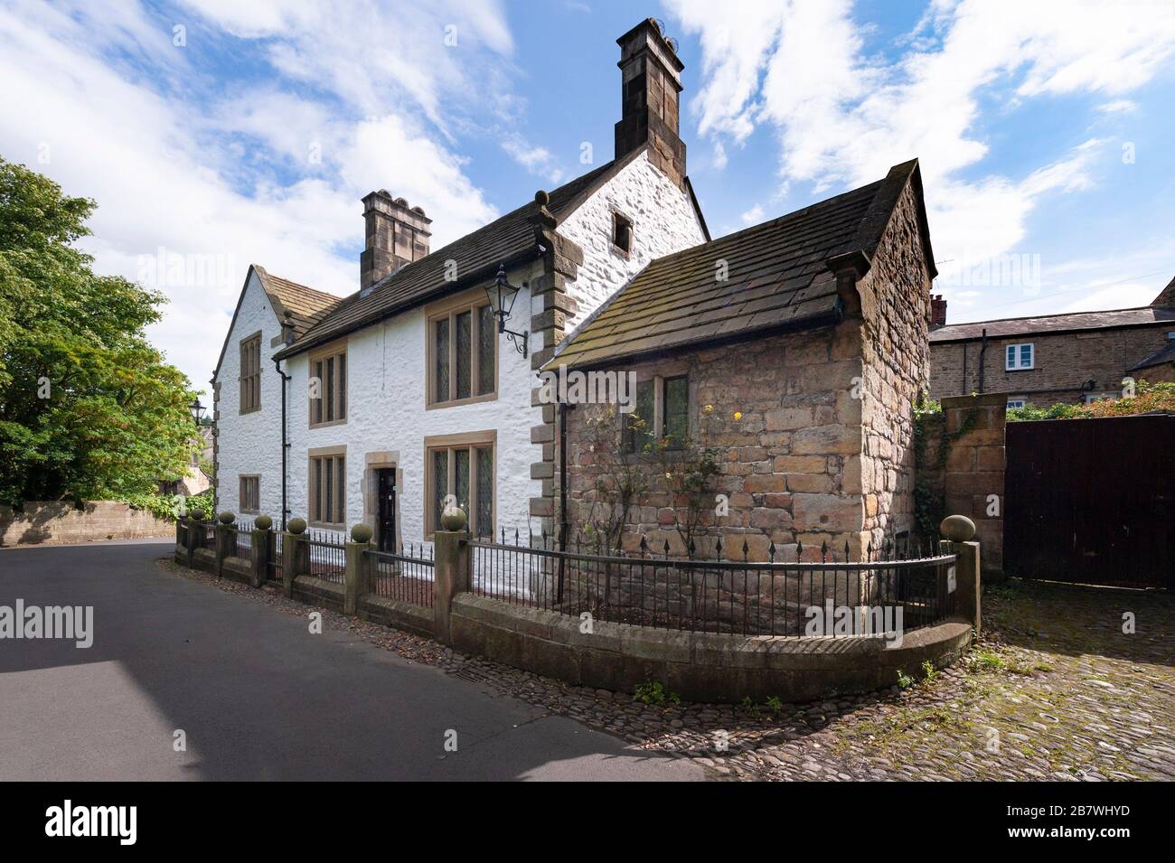 Die Alte Queen Elizabeth Grammar School Hexham Stockfoto