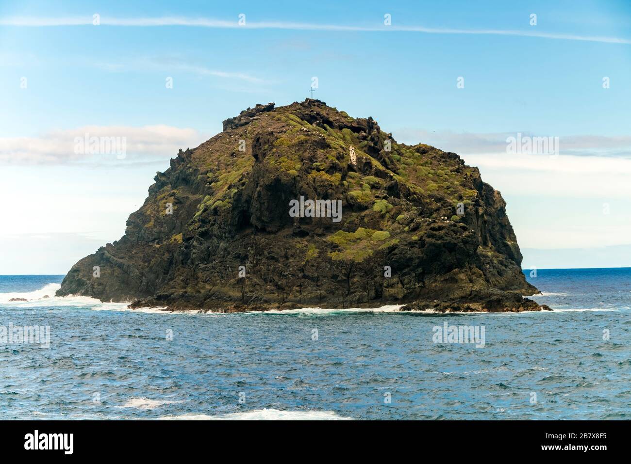 Roque de Garachico von Teneriffa Insel am Atlantik Stockfoto