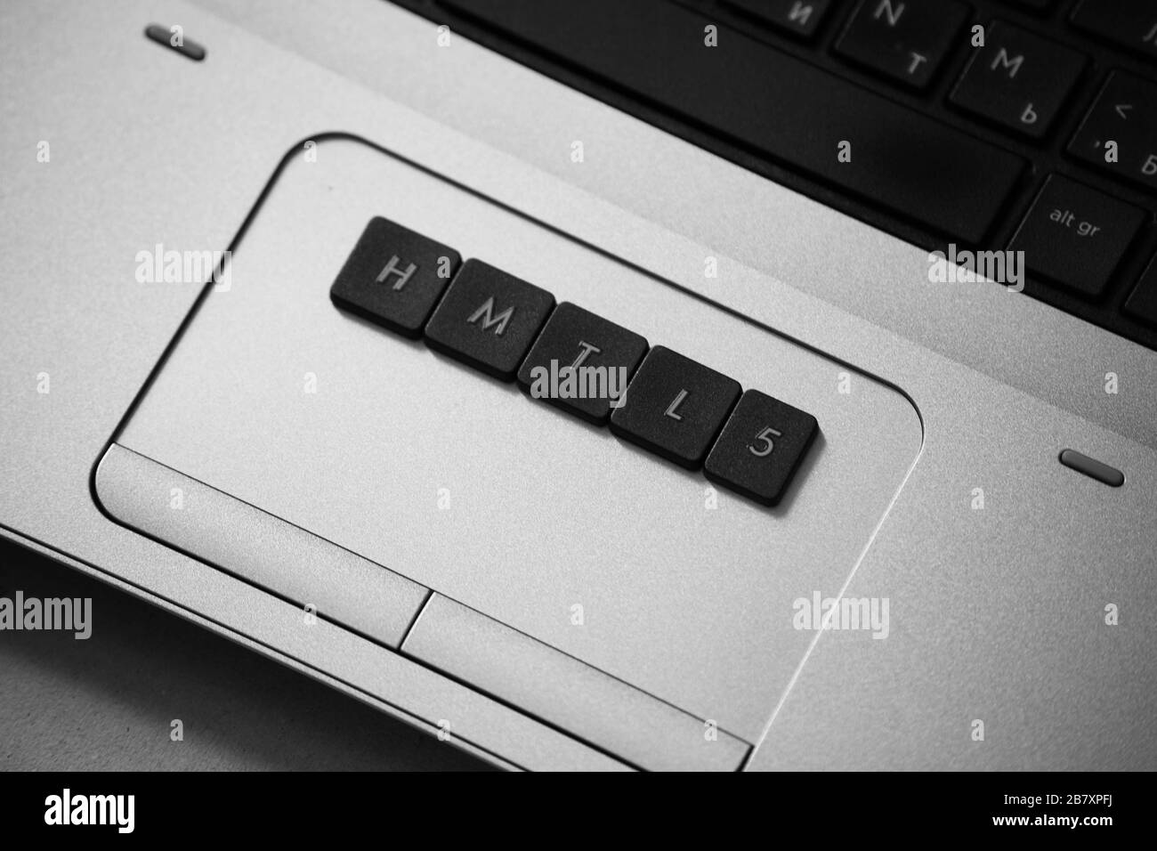 HTML-Logo Stockfoto