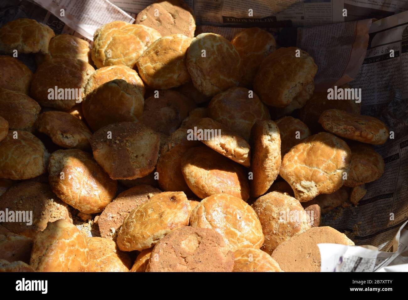 Nahaufnahme der köstlichen Kaschmir-Puppen (Kulchay Stockfotografie - Alamy