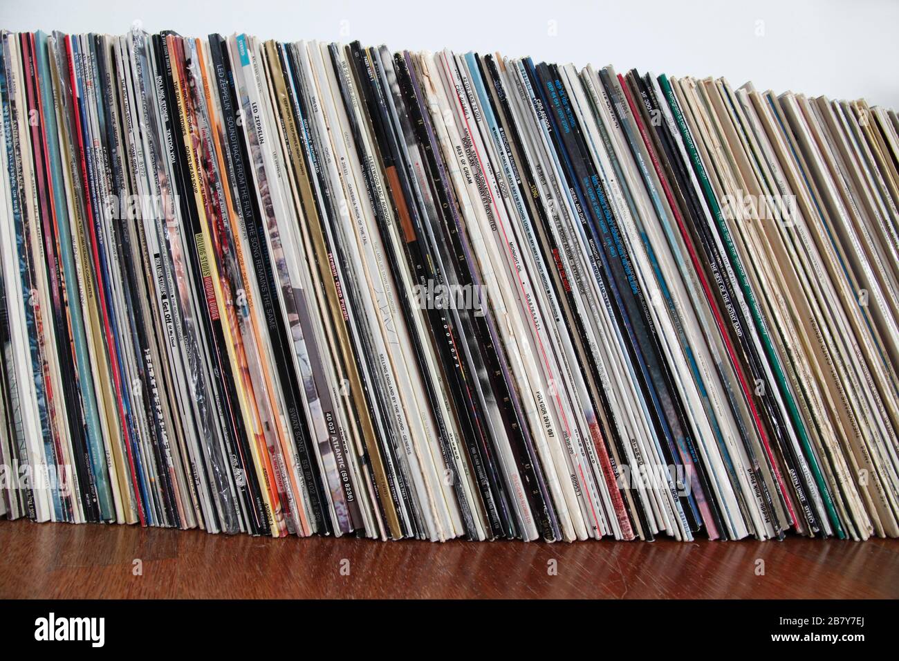 Schallplatten, Schallplatten Stockfoto