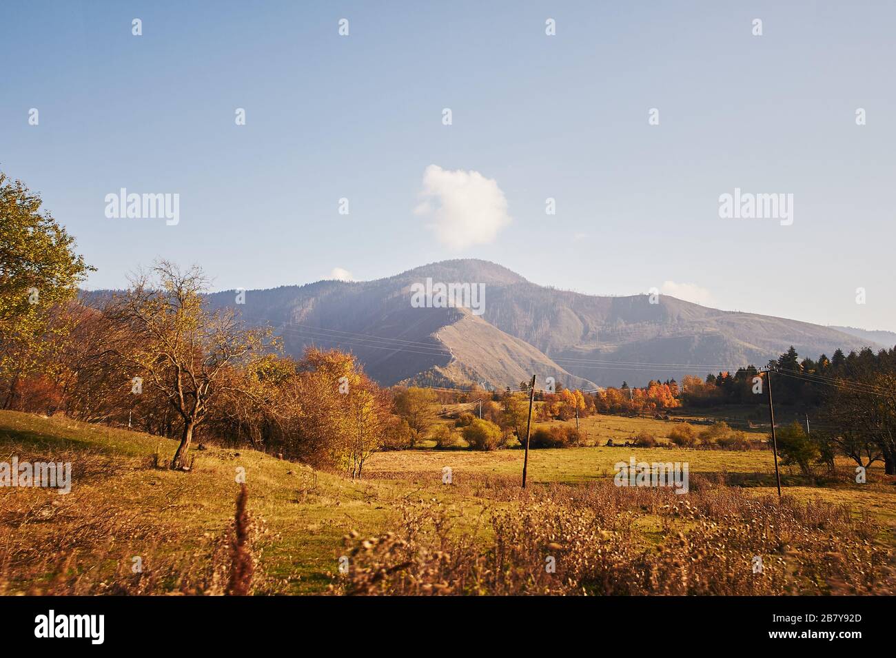 Borjomi-Nationalpark, Georgia Stockfoto