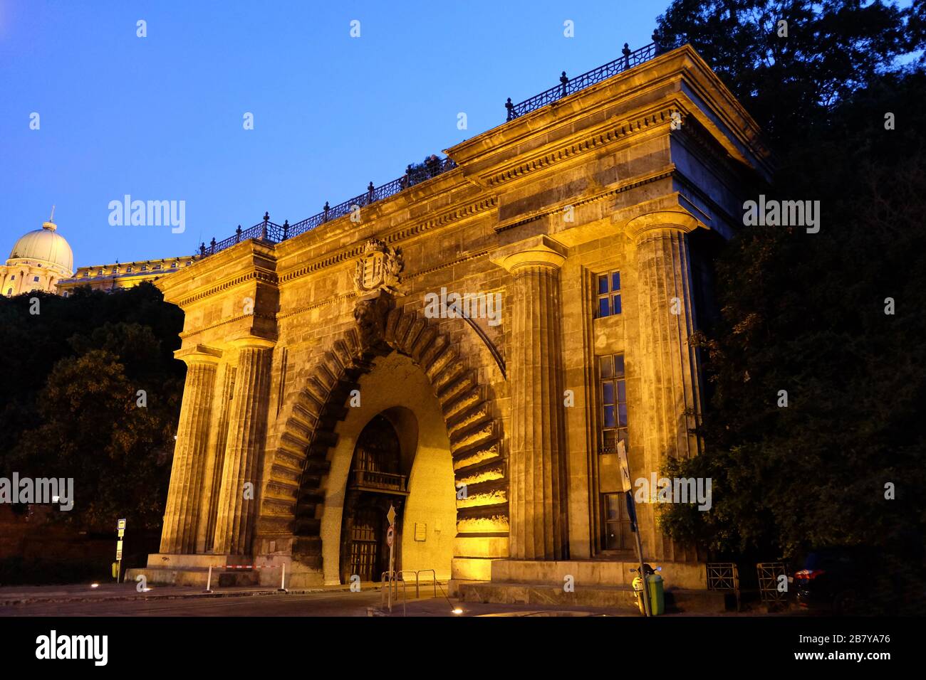 Urlaubstage in Budapest, Ungarn, viele schöne Orte Stockfoto