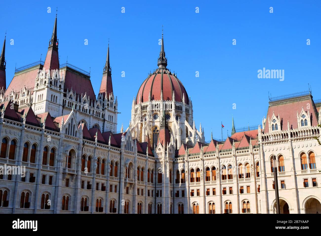 Urlaubstage in Budapest, Ungarn, viele schöne Orte Stockfoto