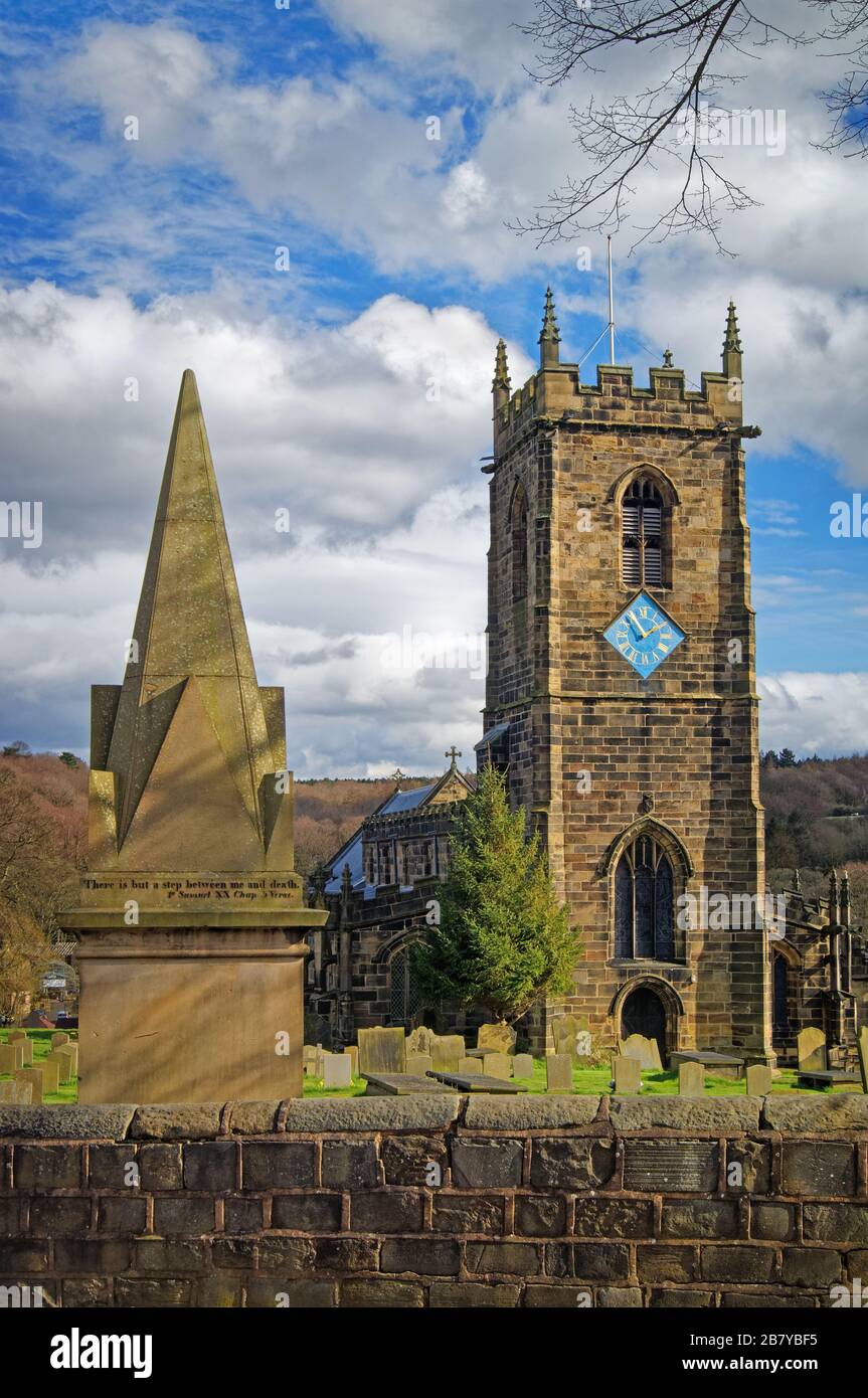 Großbritannien, South Yorkshire, Barnsley, Silkstone, Kirche der Allerheiligen Stockfoto