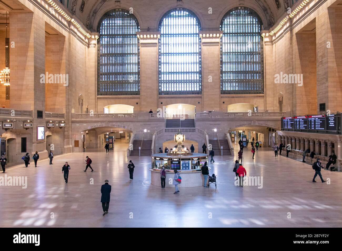 Hauptbereich im Grand Central Station, New York City Stockfoto