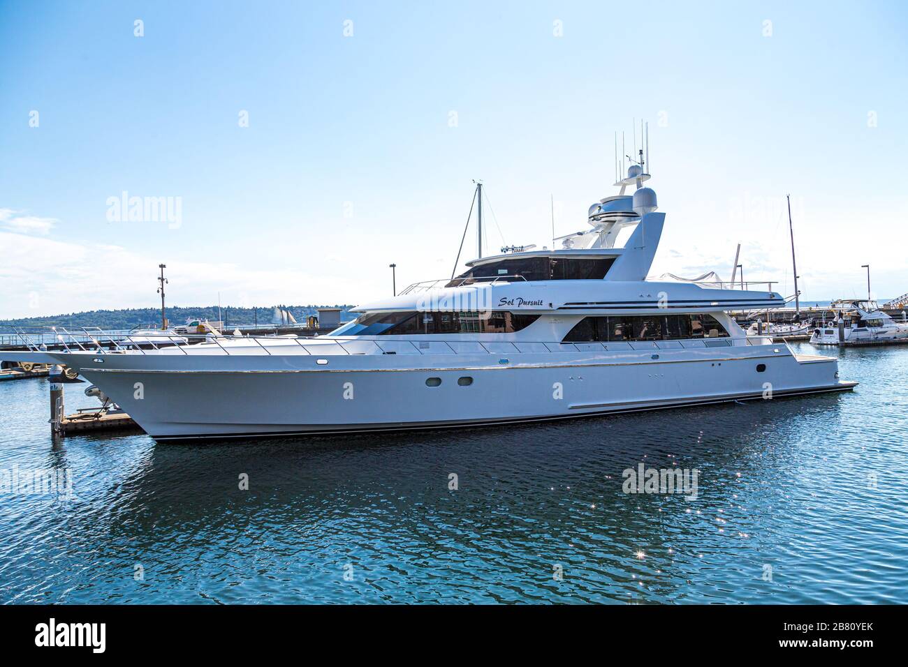 Sol Pursuit Yacht Stockfoto