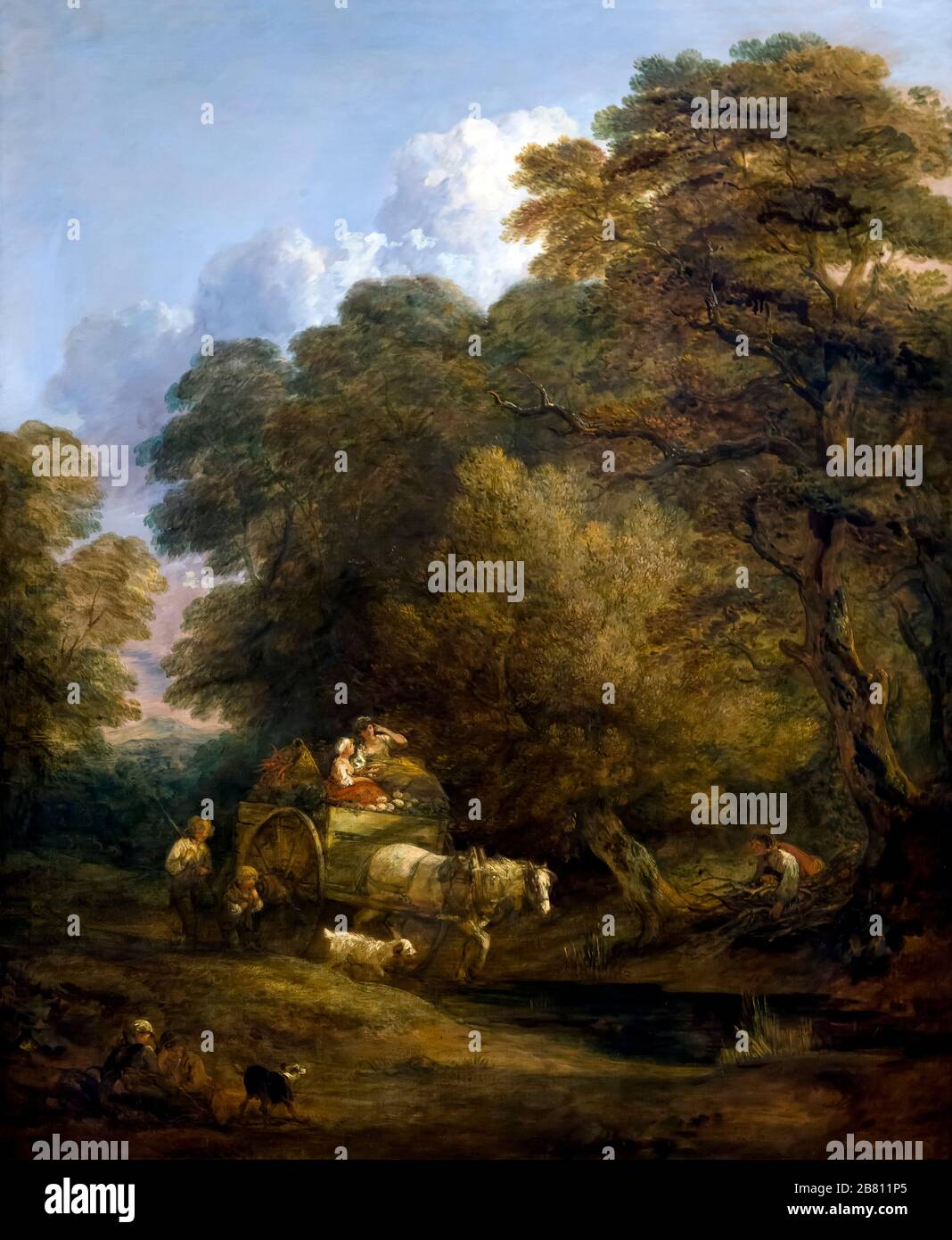 The Market Cart, Thomas Gainsborough, 171, Stockfoto