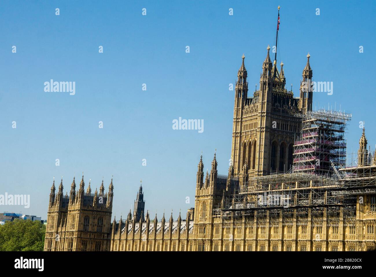 Haus von Parliment in London, England Stockfoto