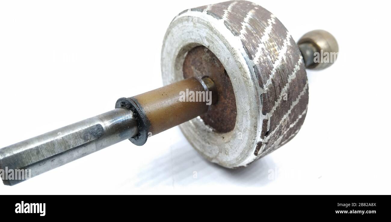 Ein Bild des Elektromotors Stockfoto