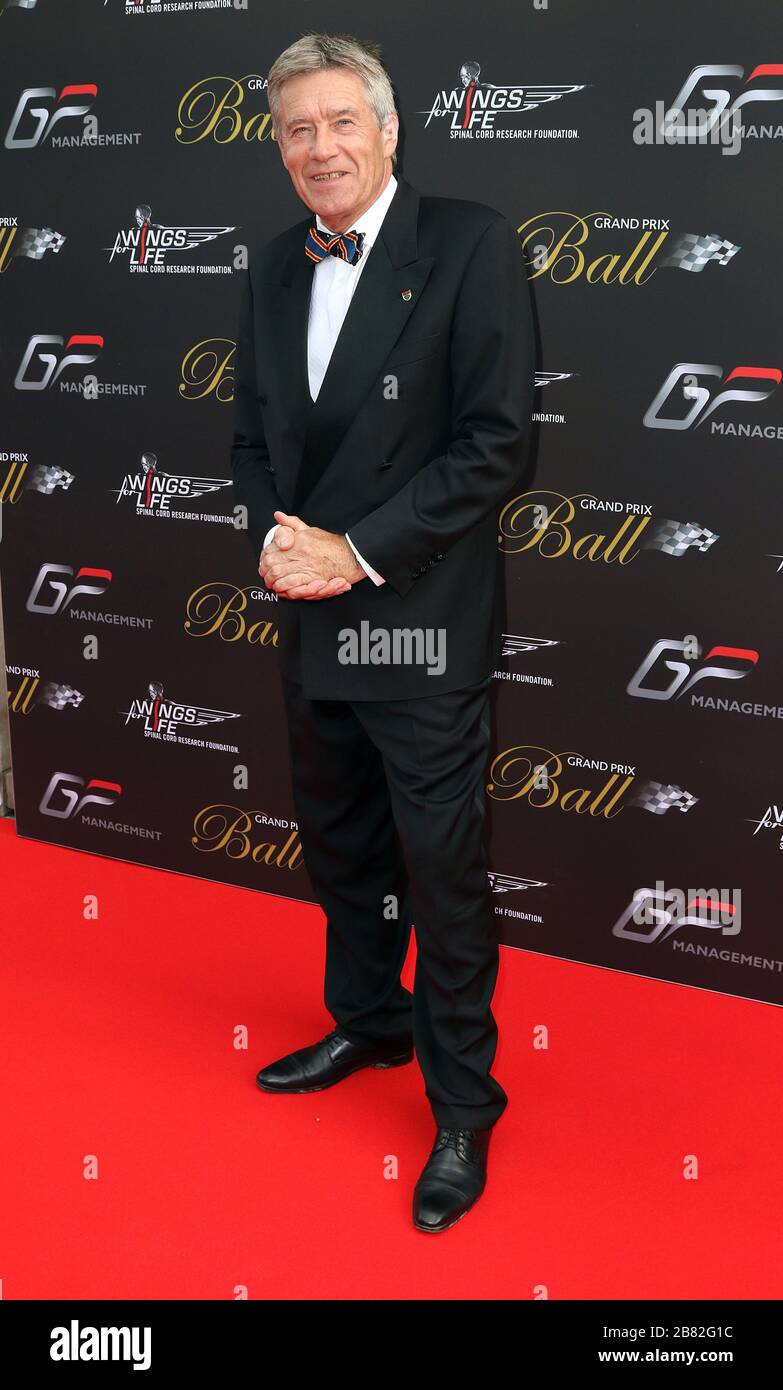 Juli 2017 - London, England, Großbritannien - Grand Prix Ball 2017, Hurlingham Club, Fulham - Red Carpet Arrivals und Demo Photo Shows: TIFF Needell Stockfoto