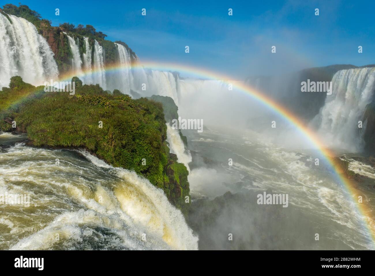 Parque Nacional do Igacu, Iguacu National Park, Iguacu Wasserfälle, UNESCO-Weltkulturerbe Brasilien Stockfoto