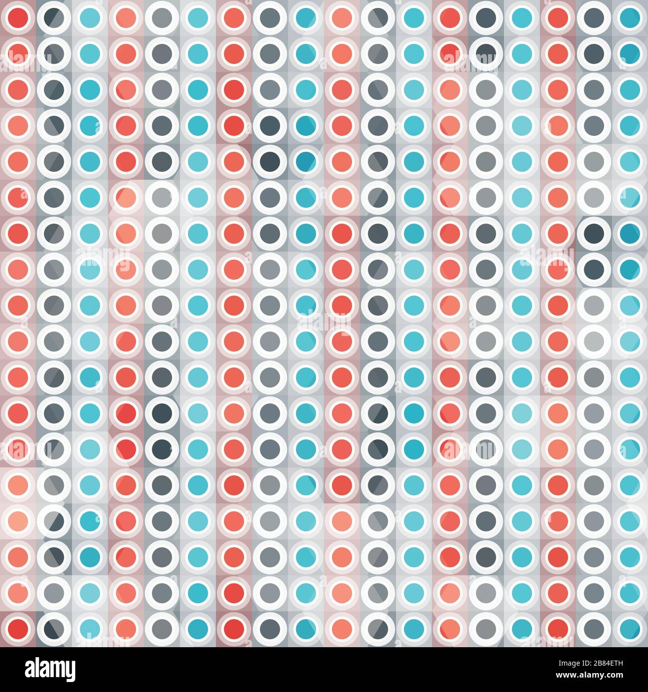 Abstrakte Kreislinien nahtloses Muster Stock Vektor