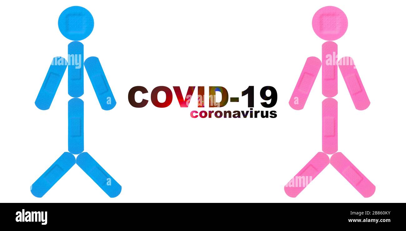 Coronavirus COVID-19 - 2019 Coronavirus Disease Stockfoto