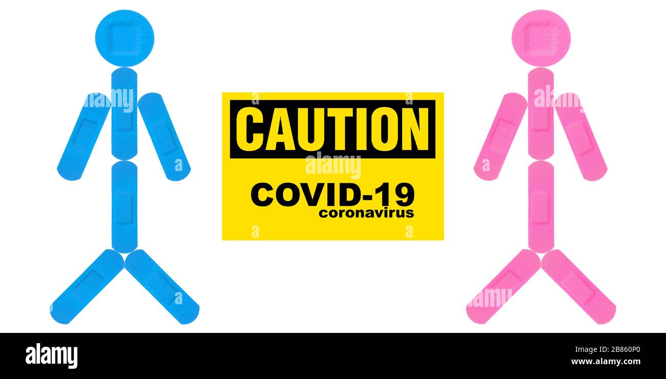 Coronavirus COVID-19 - 2019 Coronavirus Disease Stockfoto