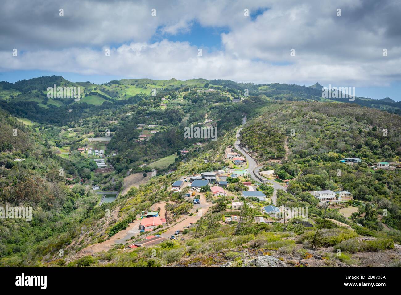 St. Helena Island, Atlantik Stockfoto