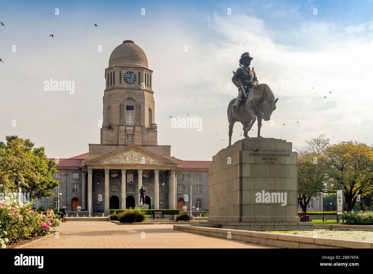 Rathaus von Tshwane im Stadtzentrum von Pretoria, Südafrika Stockfoto