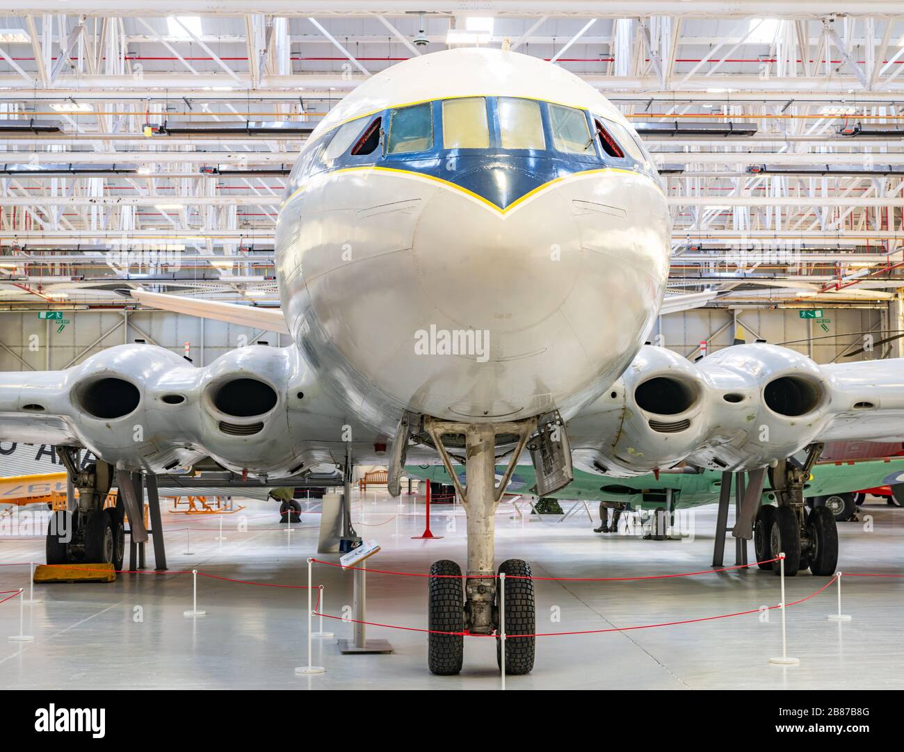 De Havilland Comet 1XB, RAF Museum, Cosford Stockfoto