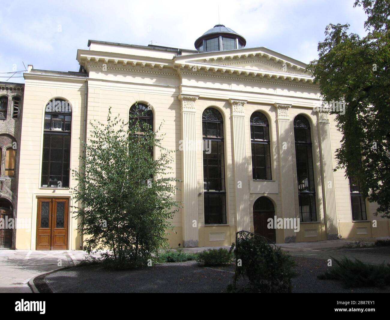 Die Synagoge zum Weißen Storch in Breslau; 15. September 2007; eigene
