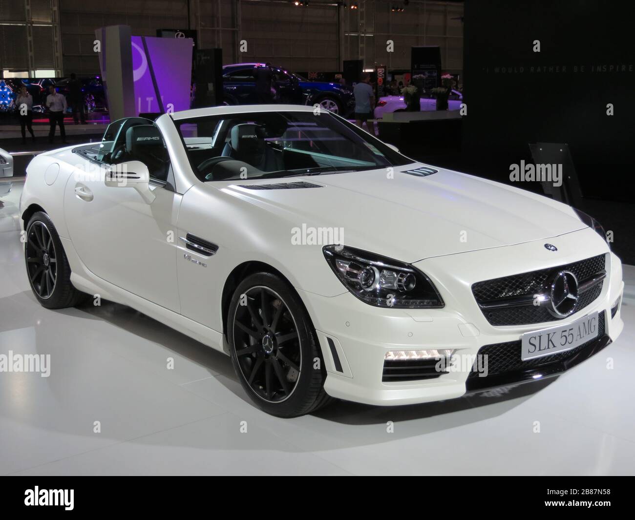Mercedes Slk 55 Amg Stockfotos Und Bilder Kaufen Alamy