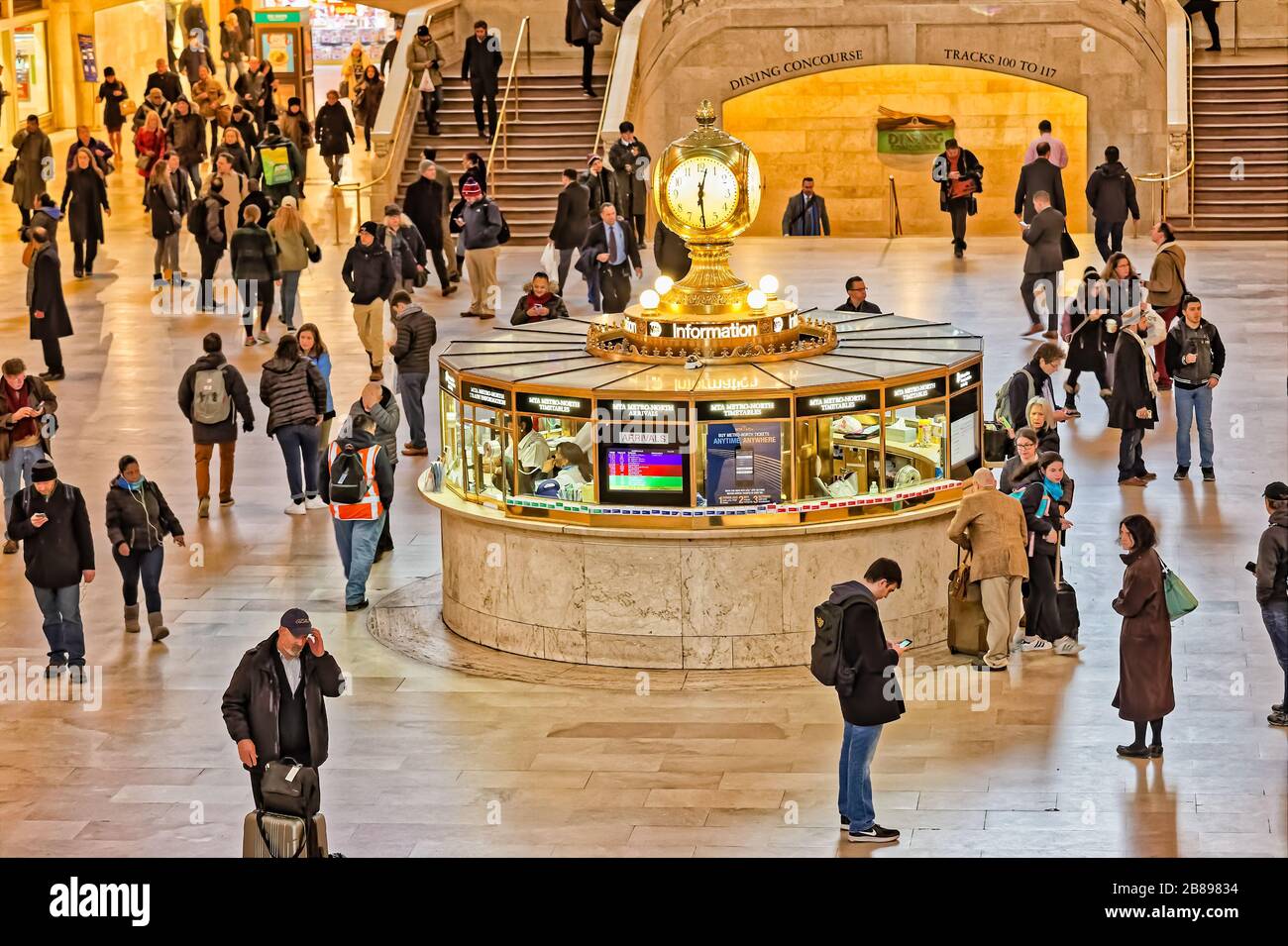 New York Grand Central Station Stockfoto