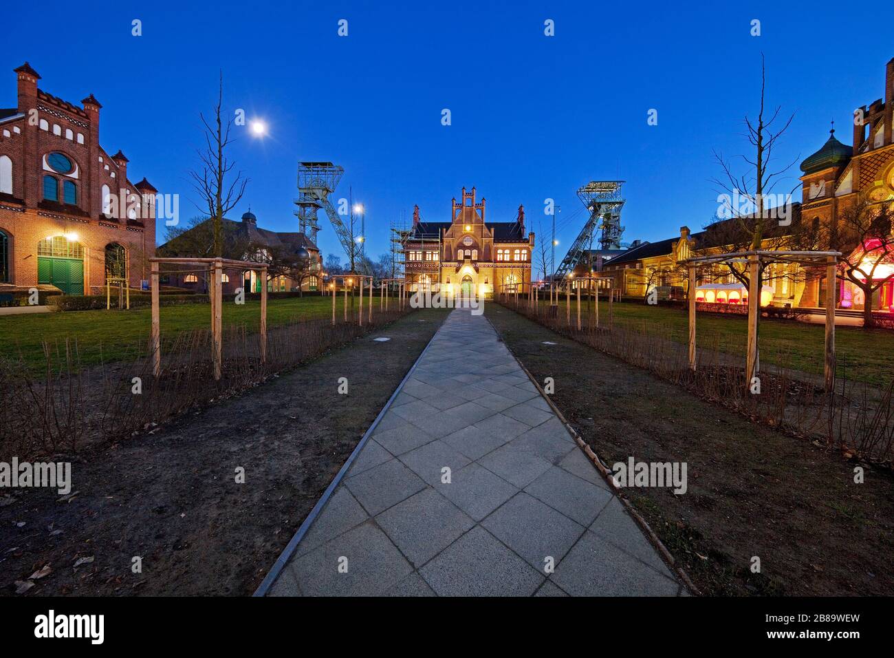 Grube Zollern II/IV, Ziegelgotik, LWL-Industriemuseum, Deutschland, Nordrhein-Westfalen, Ruhrgebiet, Dortmund Stockfoto