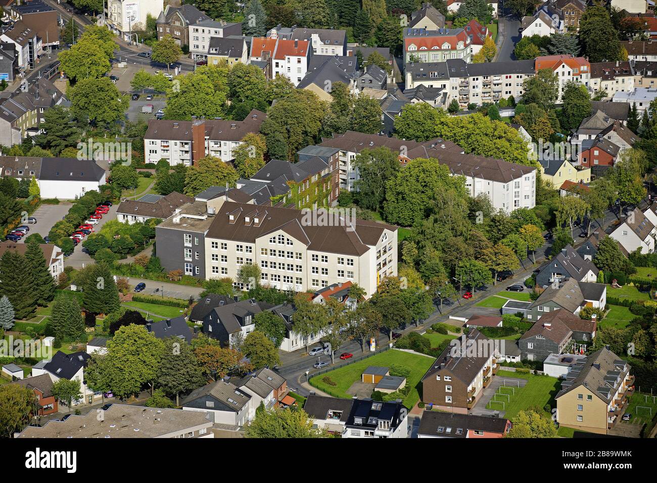 , Krankenhaus Augusta in Box-Linden, 24.09.2011, Luftbild, Deutschland, Nordrhein-Westfalen, Linden Stockfoto