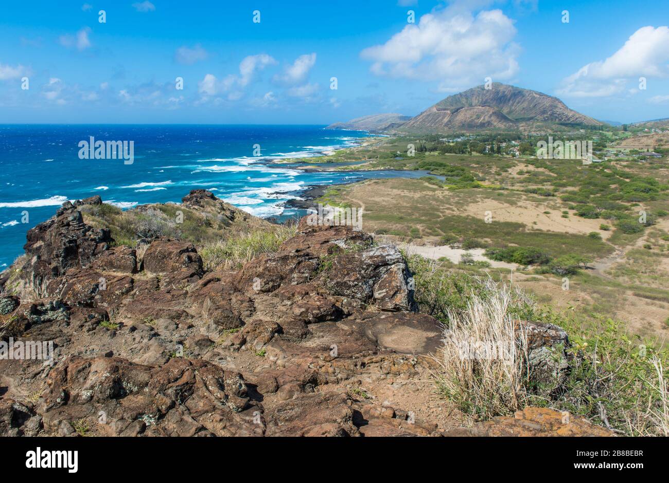 Koko-Krater in Honolulu, Hawaii Stockfoto