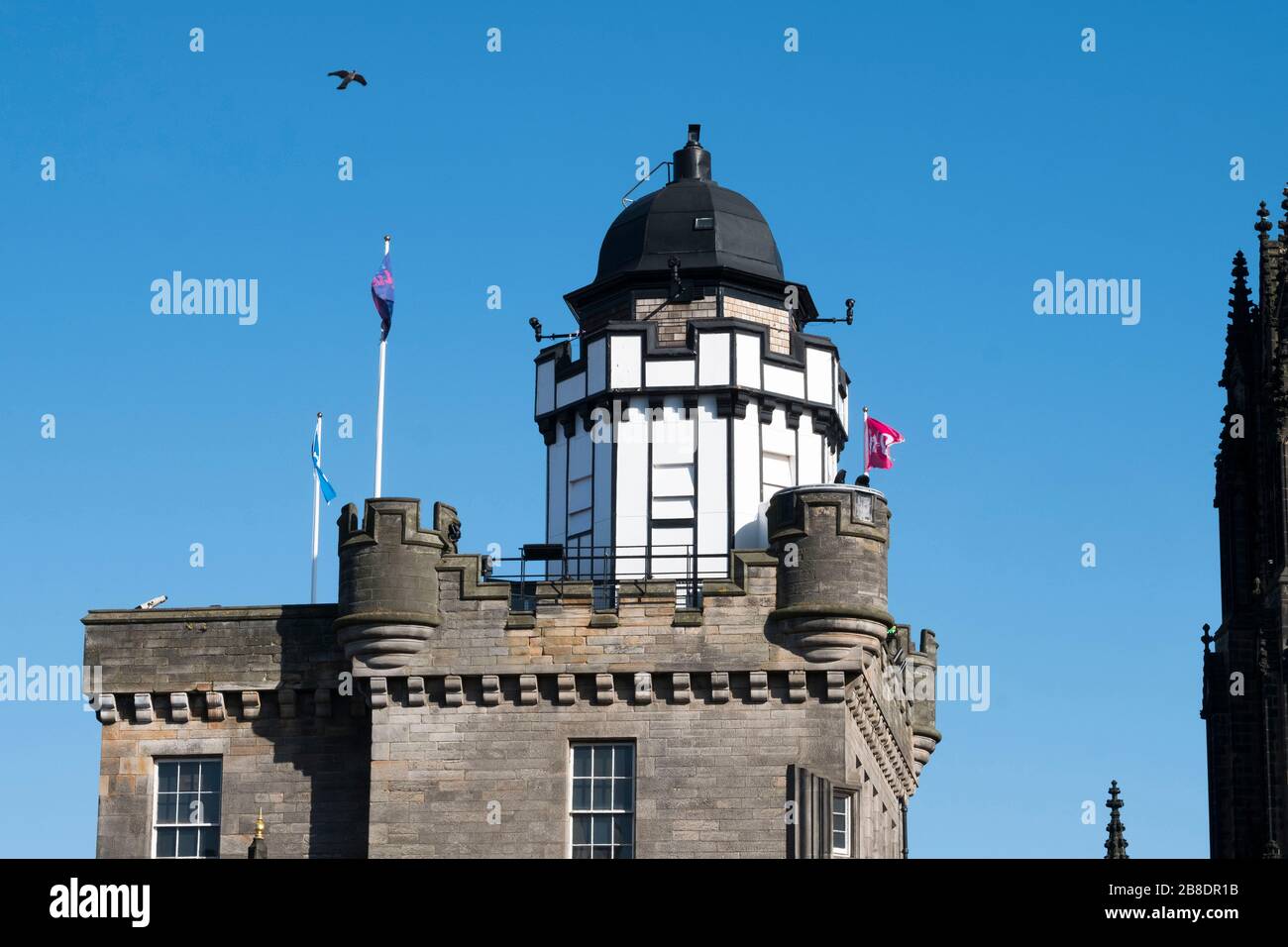 Camera Obscura & World of Illusions, Castlebill, Royal Mile, Edinburgh. Stockfoto