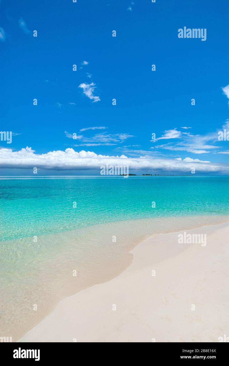 Strand Playa Pilar, Cayo Guillermo, Ciego de Ávila, Kuba Stockfoto