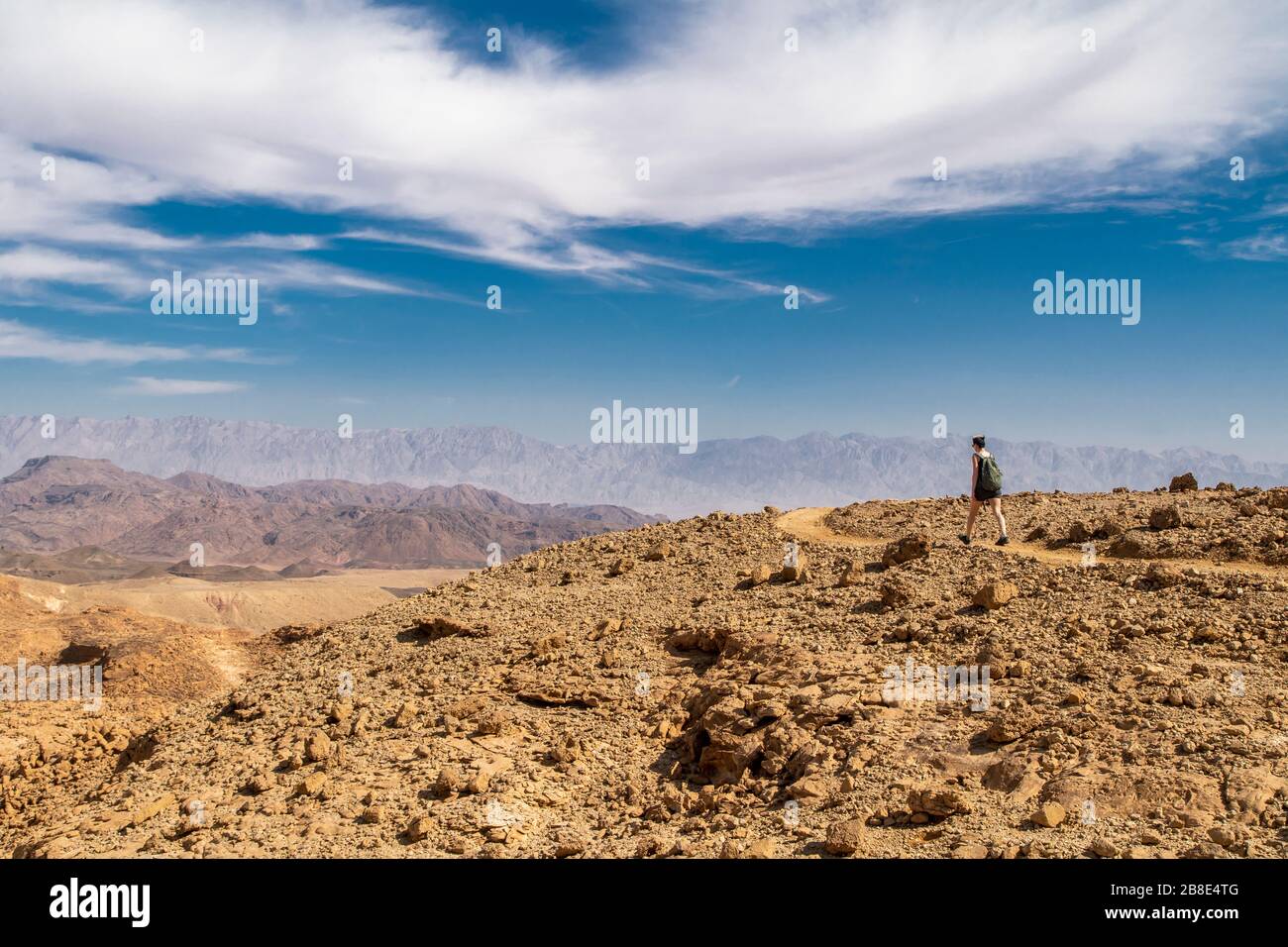 ISRAEL - TIMNA NATIONALPARK Stockfoto