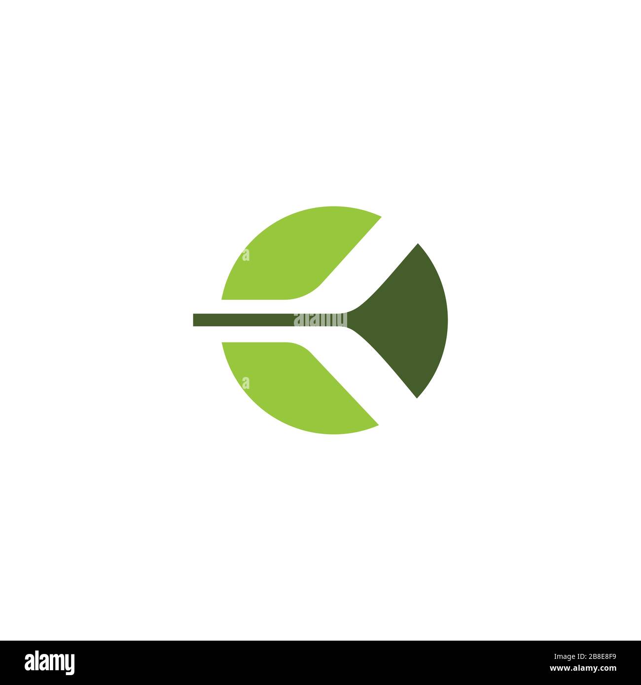 Vorlage für das Design des Logos mit Anfangsbuchstaben k Stock Vektor