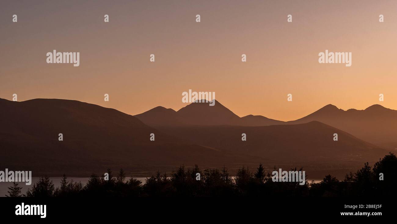 Der Killarney-Nationalpark, in der Nähe der Stadt Killarney, County Kerry, war der erste Nationalpark Irlands Stockfoto