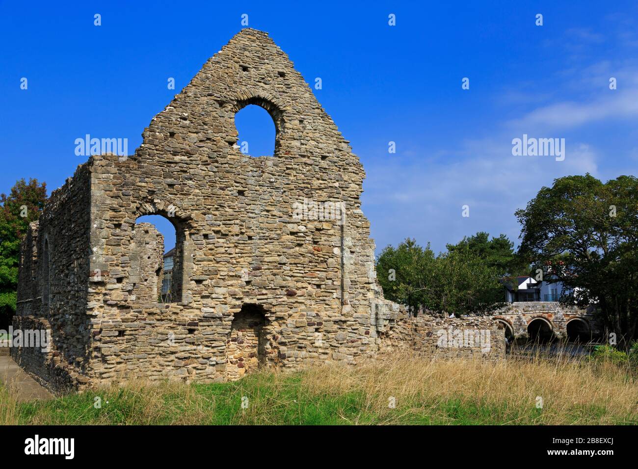 Norman House, Christchurch Town, Dorset, England, Großbritannien Stockfoto