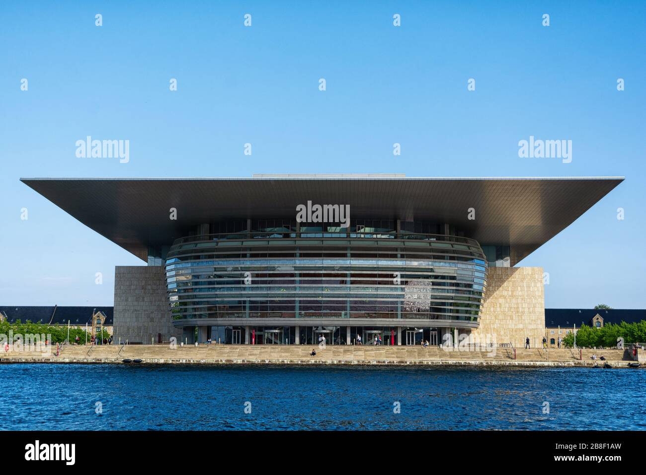 Die Königliche Oper in Kopenhagen in Dänemark Stockfoto