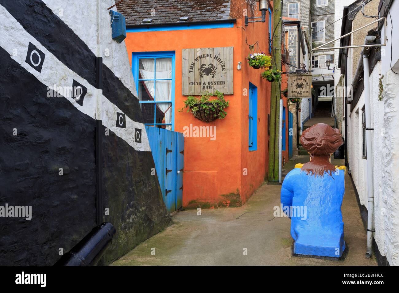 Restaurant, Upton Slip, Falmouth, Cornwall, England, Großbritannien Stockfoto