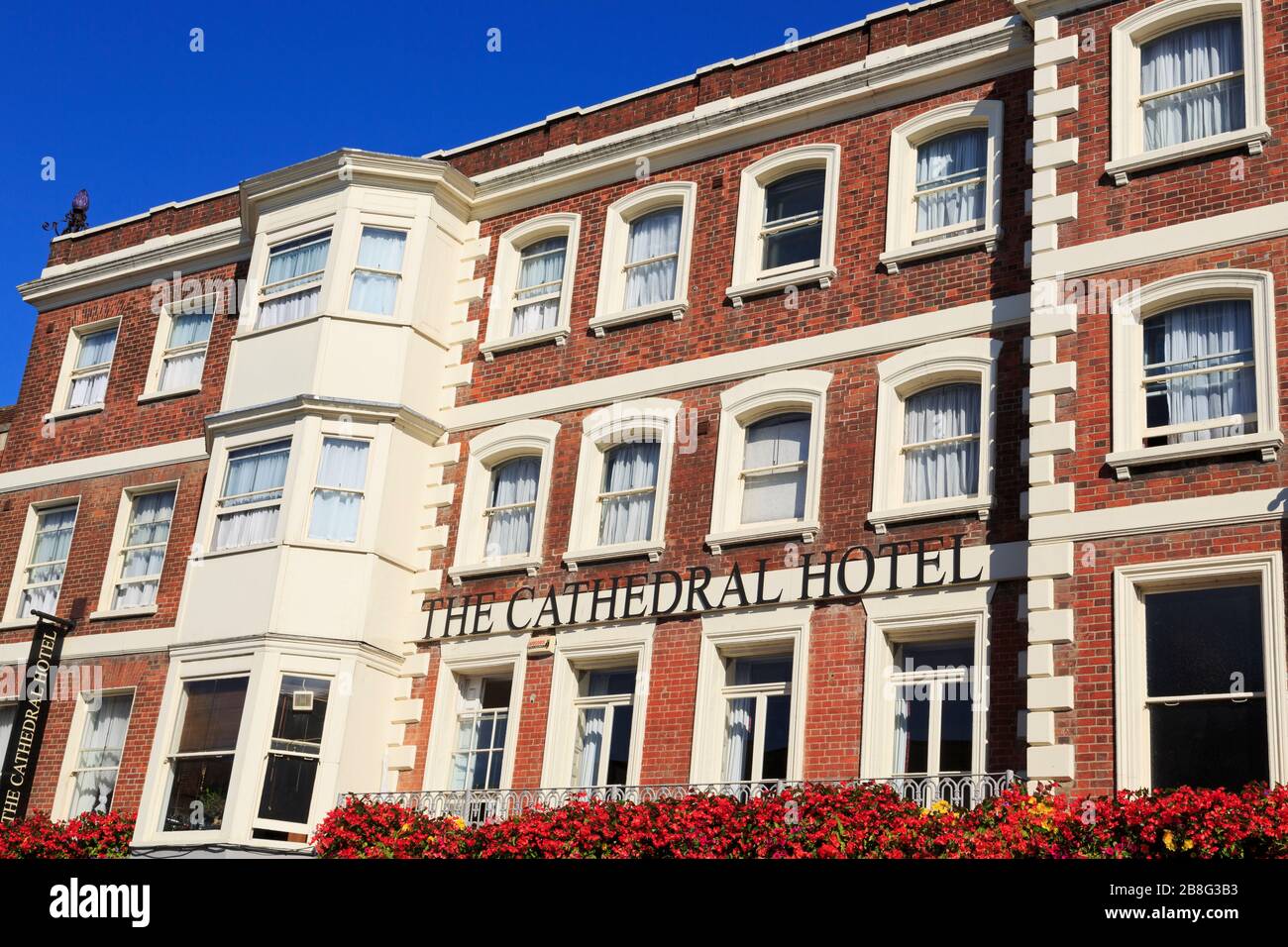 Das Cathedral Hotel, Milford Street, Salisbury, Hampshire, England, Großbritannien Stockfoto